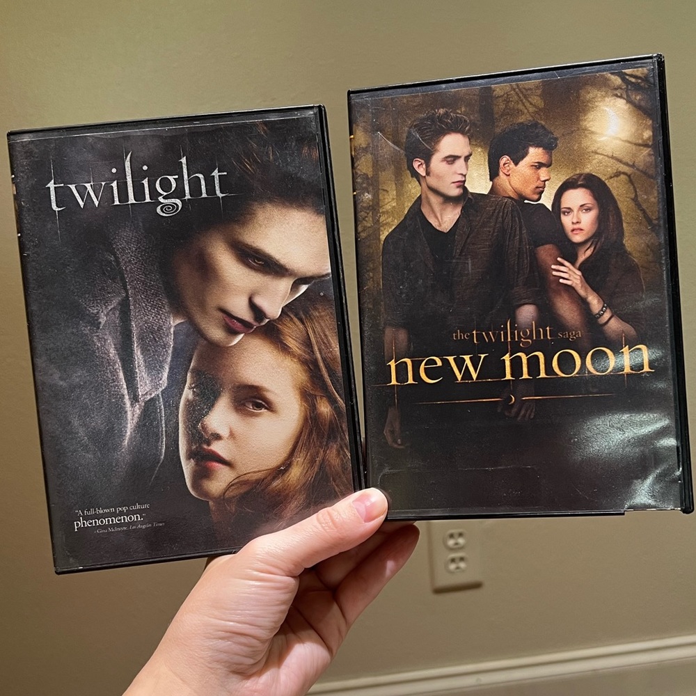 Twilight & Twilight New Moon DVDs
